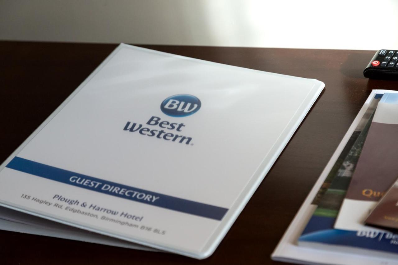Best Western Plough And Harrow Hotel Birmingham Exterior photo